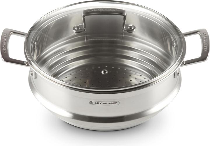 Actual product image Le Creuset 3-Ply Multi-Steam Insert (24 cm, Metal)