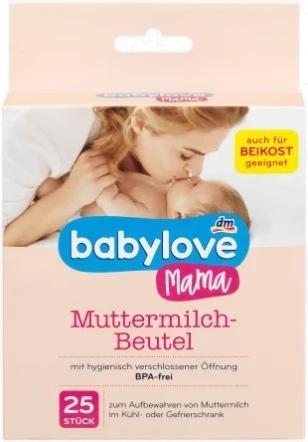 dm babylove Sacs à lait maternel mama