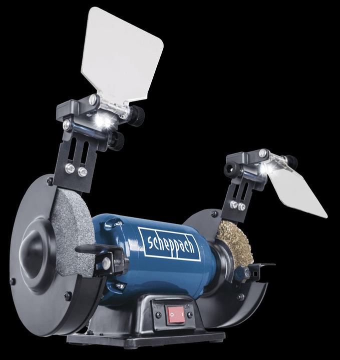 Image du produit Scheppach SM150LB Ponceuse double avec brosse - 230-240V 50Hz 400W - 150mm (Meuleuse d'établi, 400 W)