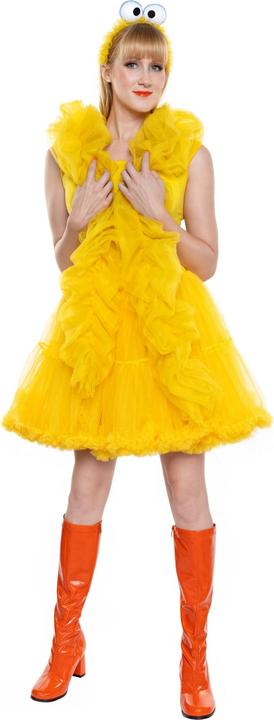 Actual product image Maskworld Die Sesamstrasse Bibo Tutu - Kostüm für Fasching (One size)