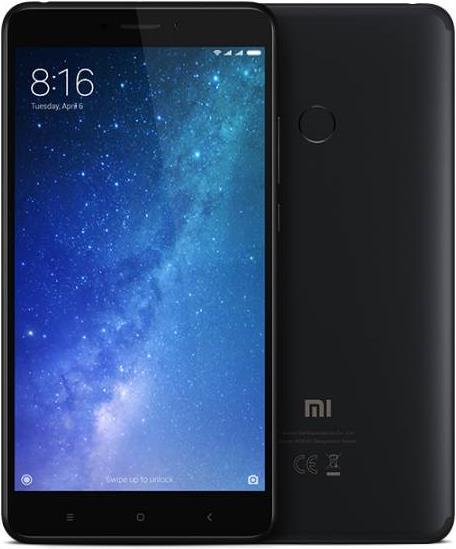 Xiaomi Mi Max 2 (64 GB, Matte Black, 6.44", Hybrid Dual SIM, 12 Mpx, 4G)