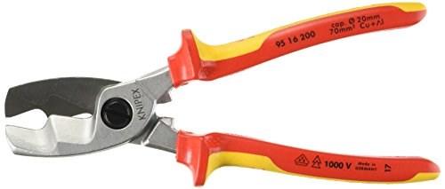 Image du produit Knipex Coupe-câbles à double tranchants 95 16 200 SB (200 mm)