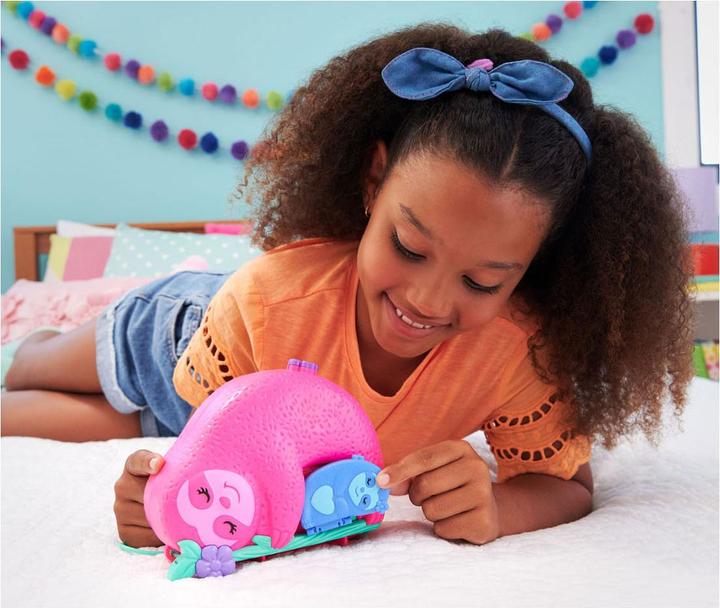 Productafbeelding Polly Pocket Luiaard Familie 2-in-1 Compact Tasje