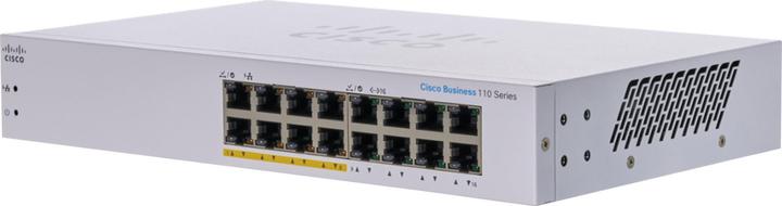 Actual product image Cisco PoE Switch CBS110-16PP-EU 16 Port (16 Ports)