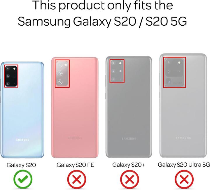 Produktbild Nalia 360° Handyhülle (Samsung Galaxy S20)