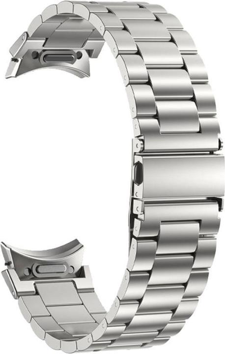 Puro METAL Stainless Steel Strap for Samsung Galaxy Watch 4 / 4 Classic / 5 / 5 Pro / 6 / 6 Classic (Acciaio inossidabile)