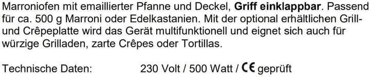Actual product image Stöckli Marroniofen