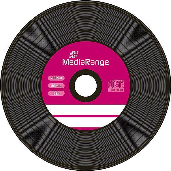 Immagine prodotto MediaRange CD-R Vinyl-Look 700MB/80Min (2x 50 spindle)