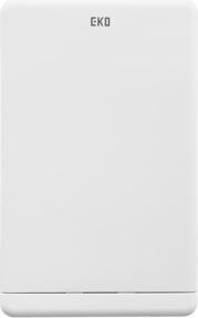EKO Morandi Waste Bin 40L White Touch (40 l)