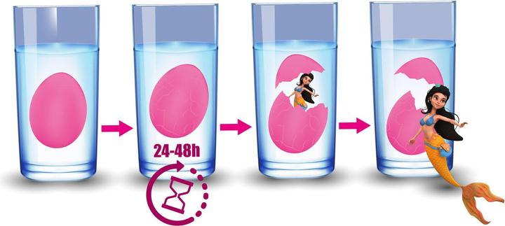 Produktbild Toi-Toys Wachstumsei Meerjungfrau