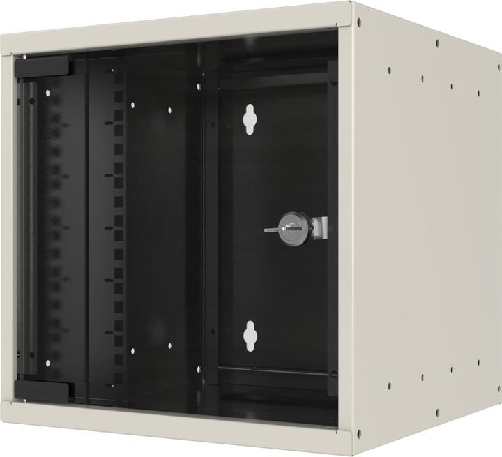 Image du produit EFB Elektronik EFB Coffret mural 10" 6U, profondeur 300mm 1 partie, RAL9010 (Rack 10 pouces)