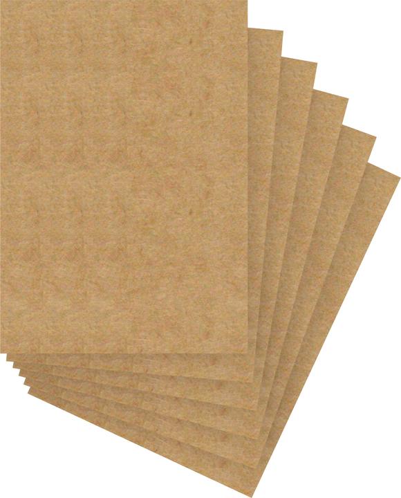 Immagine prodotto Ursus Cartoncini per menu "Cartone Kraft", 6 pezzi (200 g/m², 6 x)