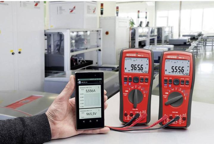 Produktbild Benning Hand-Multimeter digital MM 12 (CAT IV 600V, CAT III 1000V)