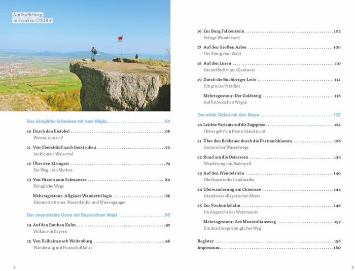 Valeurs nutritives et ingrédients Die Wander-Bucket-List Bayern (Allemand, Lisa Bahnmüller, Wilfried Bahnmüller, 2022)