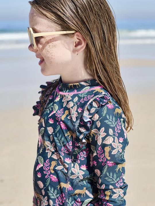 Immagine prodotto Vertbaudet Mädchen Bade-Set: Shirt mit UV-Schutz & Badehose (158)