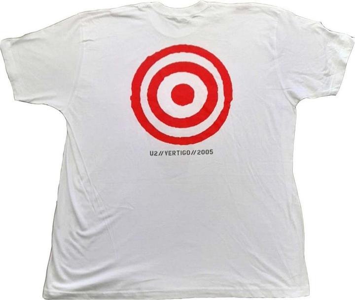 Produktbild Universal Textiles Vertigo Tour 2005 V TShirt (XXL)