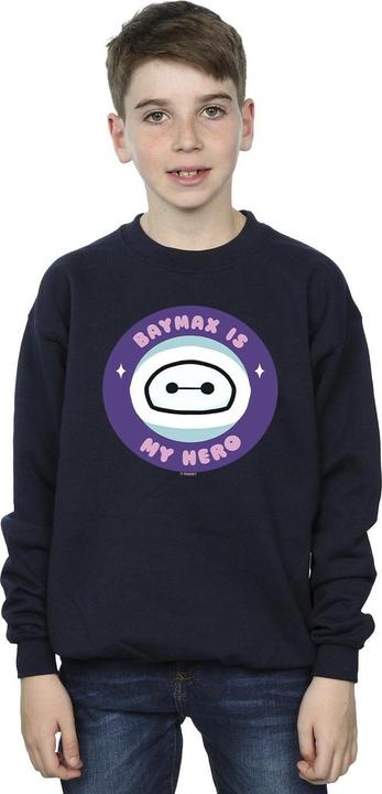 Produktbild Disney Big Hero 6 Baymax My Hero Pocket Sweatshirt Jungen (140, 146)