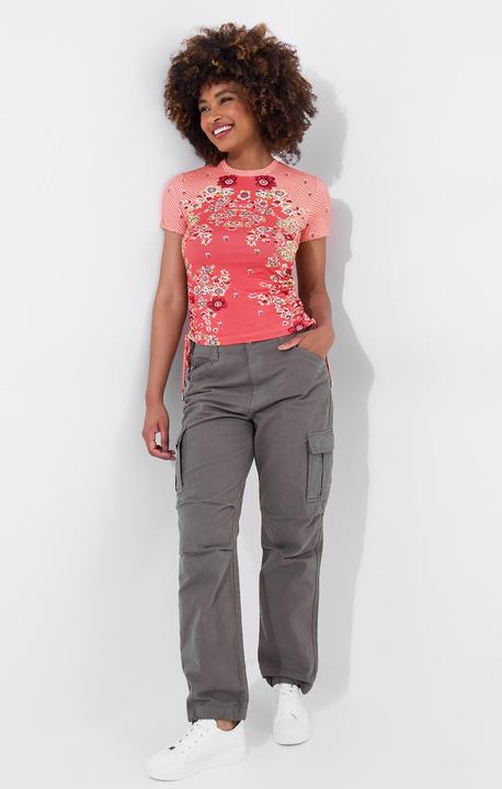 Produktbild Joe Browns Floral Print Rouched Jersey Top (12)