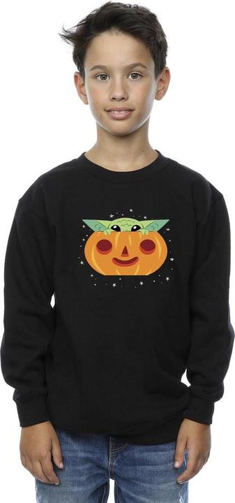 Produktbild Star Wars The Mandalorian Grogu Pumpkin Sweatshirt Jungen (152, 158)