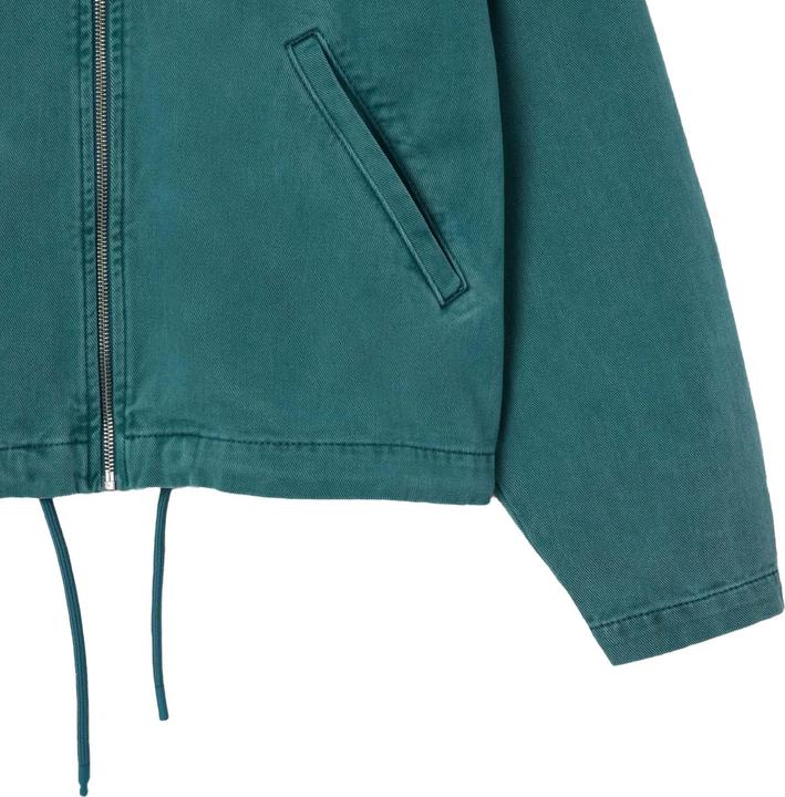 Actual product image Lacoste Womens/Ladies Natural Dyed Denim Relaxed Fit Jacket (34 D)
