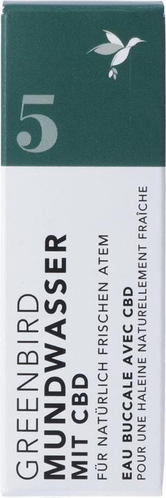 Immagine prodotto Greenbird Collutorio con CBD 5 litri (10 ml, Collutorio)