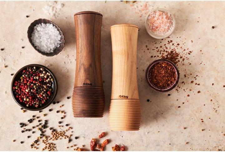 Actual product image Kisag Moulin à sel et à poivre érable clair 20 cm (Pepper)