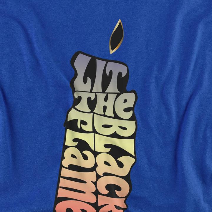 Produktbild Universal Textiles Lit The Black Flame Candle TShirt (L)