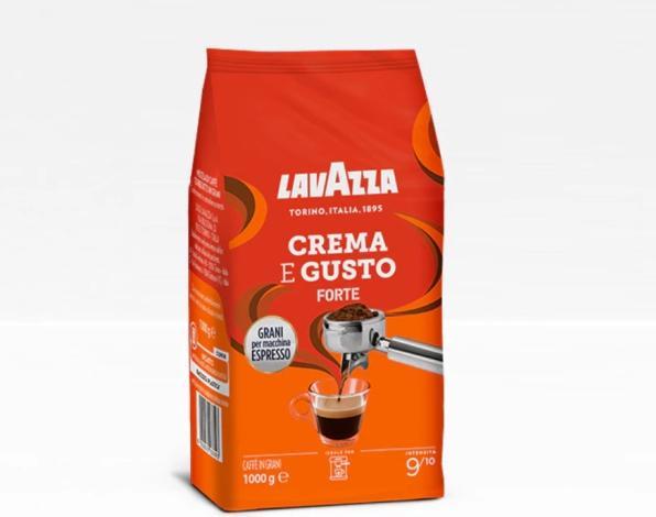 Immagine prodotto Lavazza Kawa ziarnista Crema e Gusto Forte 1 kg (1000 g, Tostatura media)