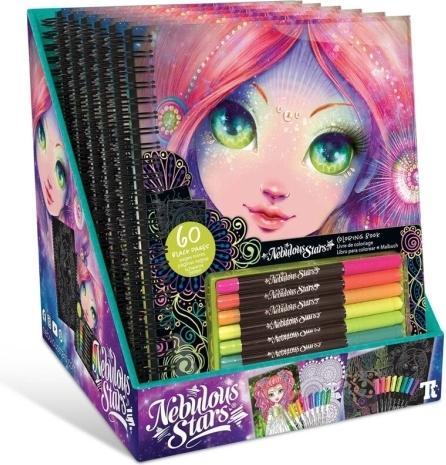 Immagine prodotto Nebulous Stars Libro da colorare con pagine nere