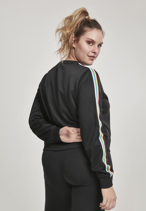 Produktbild Urban Classics Ladies Multicolor Taped Sleeve Crewneck (XXL)