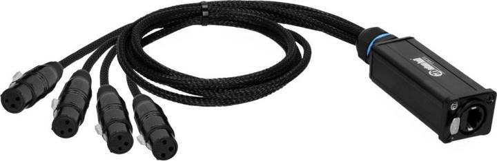 Immagine prodotto Adam Hall 4 STAR CATBOX XF3 - Adattatore audio e DMX 3 pin XLR femmina x Cat.6a (XLR)