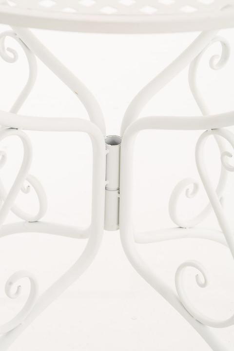 Immagine prodotto Swisshandel24 Tavolo Amanda, bianco (70 cm)