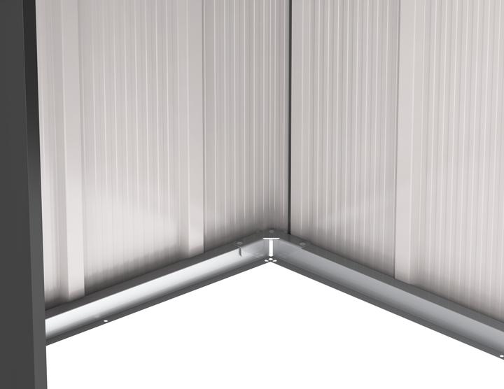 Productafbeelding Tepro Lessenaarsdak Eco 6x4 schuur, antraciet