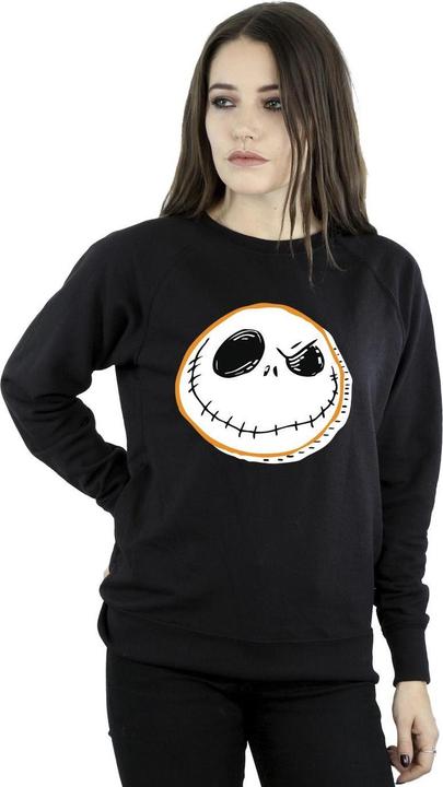 Immagine prodotto Disney The Nightmare Before Christmas Jack Face Felpa Donna (XXL)