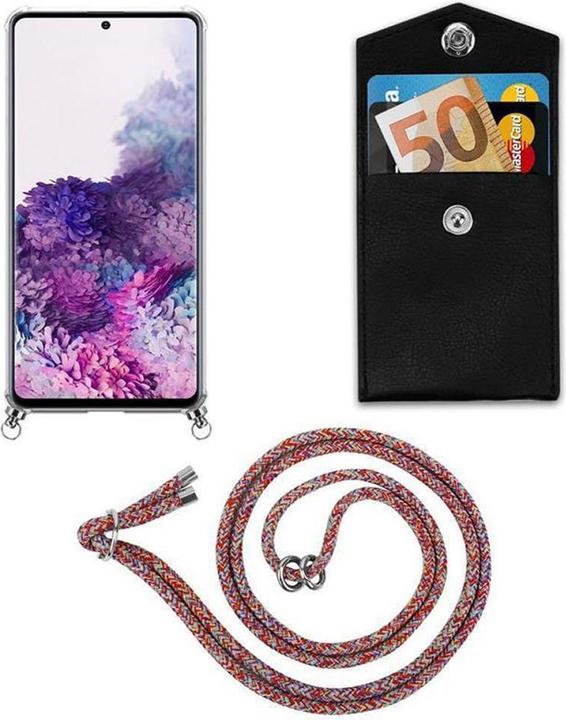 Produktbild Cadorabo TPU Handy Kette SILBER Cover