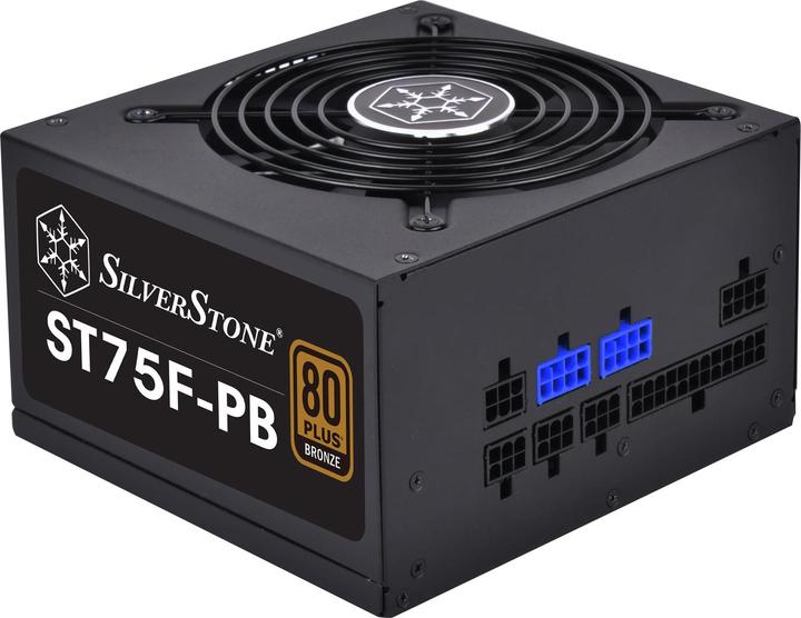 Silverstone SST-ST75F-PB - Strider Plus Series, 750W 80 Plus Bronze ATX PC Power Supply, Low Noise 1 (750 W)