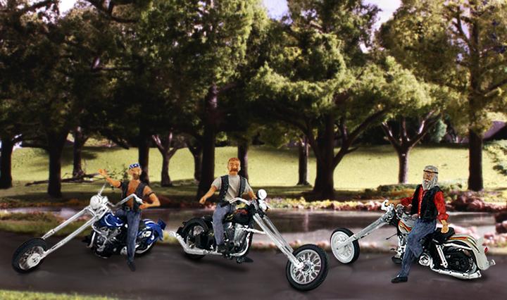 Produktbild Bachmann Trains H0 Biker Treff