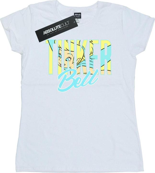 Immagine prodotto Disney Tinker Bell Wording Infill Maglietta Donna (XXL)