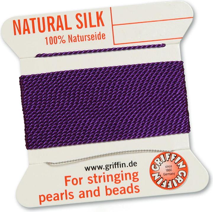 Image du produit Leyda 2 mètres de soie naturelle avec aiguille