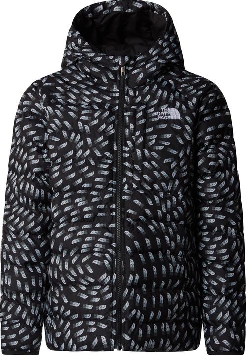 Actual product image North Face Girl's Reversible Perrito Hooded Jacket (XS)