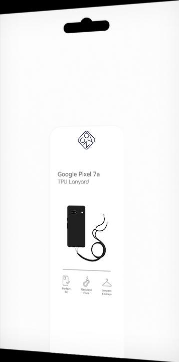 Produktbild Cazy Handykette Hülle Kompatibel mit Google Pixel 7a - Silikon Handyhülle mit Band Necklace Hülle -