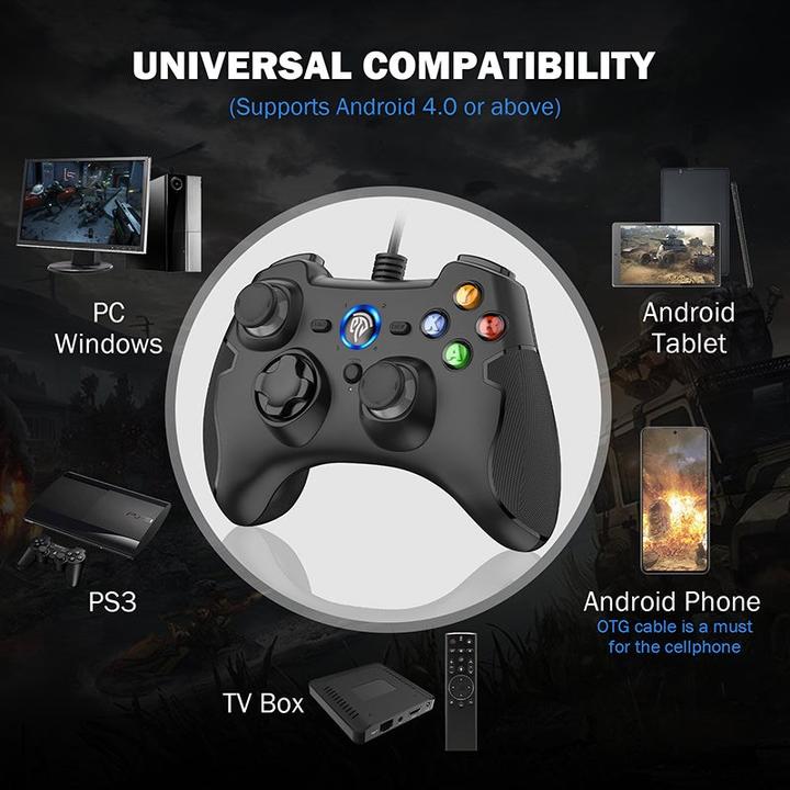 Immagine prodotto EasySMX Esm-9100-gre (PC, Android, Switch, Steam Machine, PS3)