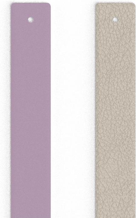 Les Georgettes Magnolia/Blanc Nacré (Leder)