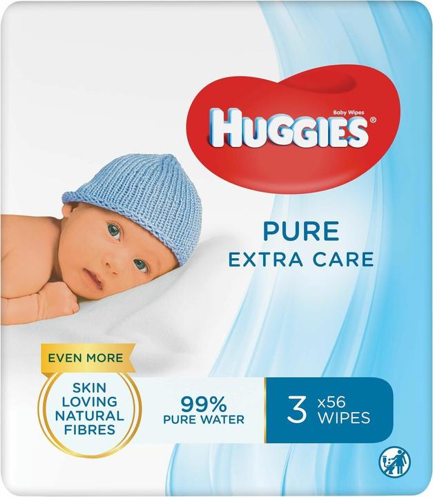Huggies Pure Extra Care (168 pièce(s))