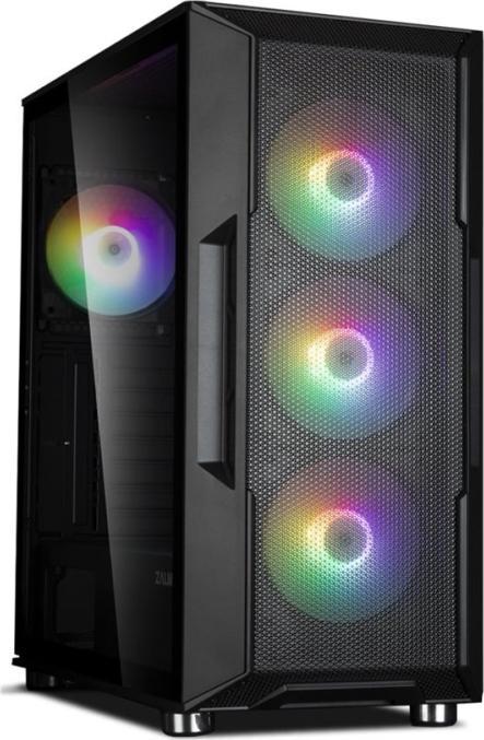Produktbild Zalman I3 Neo Black ATX Mid Tower PC Case, Mesh front for efficient cooling, Pre-installed fan: 3 x (ATX)