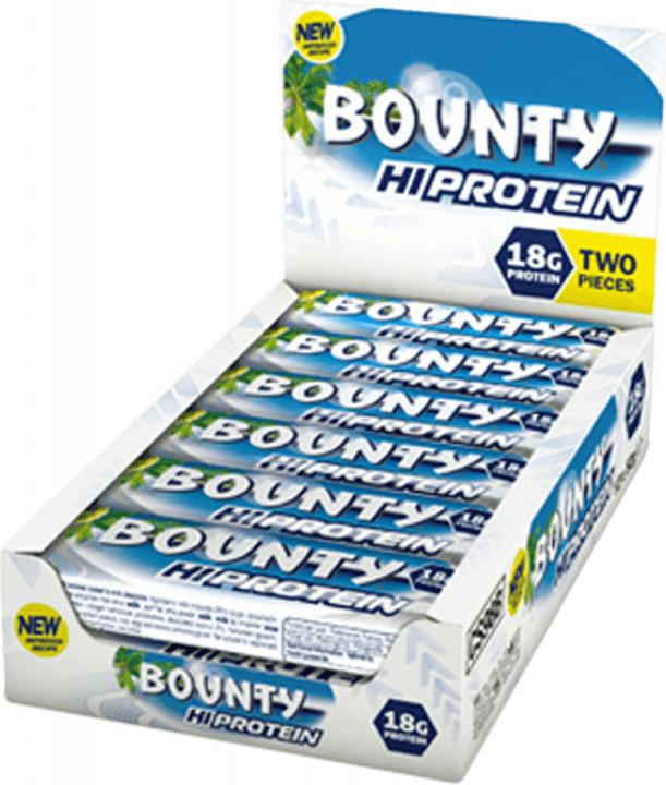 Actual product image Bounty High Protein Bar (Coconut, 12 pcs., 624 g)