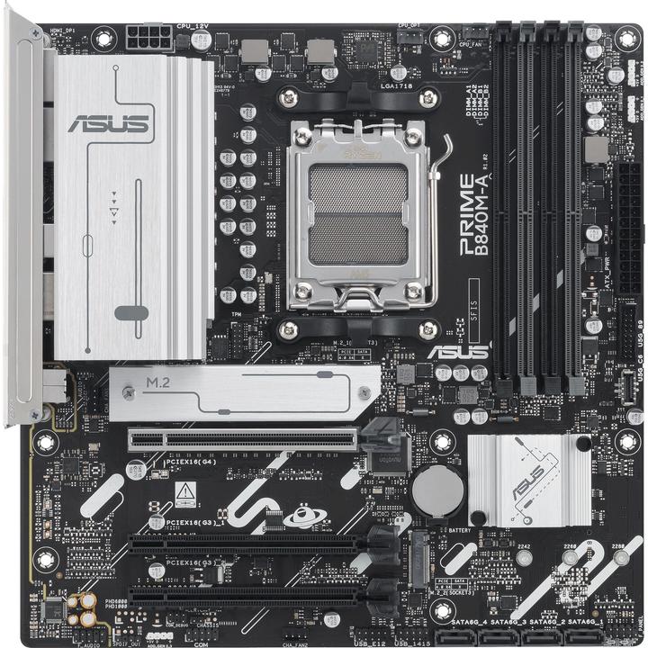 Image du produit ASUS PRIME B840M-A-CSM (AM5, AMD B840, mATX)