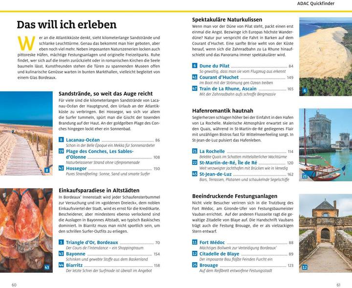 Immagine prodotto Adac Reiseführer plus Französische Atlantikküste (Tedesco, Le piume di Giona, 2024)