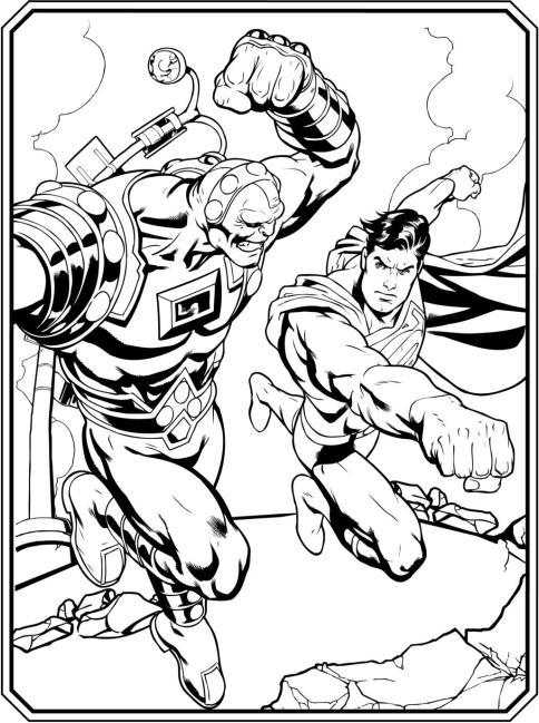 Produktbild DC Superman: Superstarker Malblock