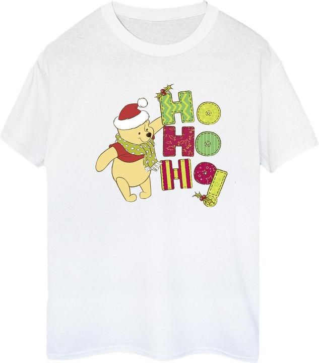 Produktbild Disney Winnie The Pooh Ho Ho Ho Scarf TShirt (3XL)